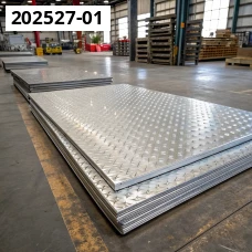 Лист алюминиевый рифленый даймонд 1,2x1500x3000 мм АМг6 ГОСТ 21631-76