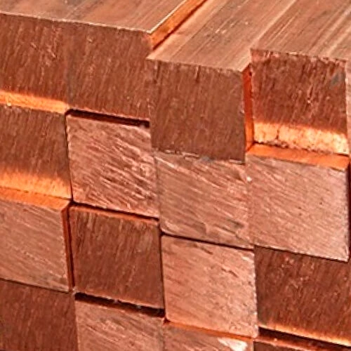 Квадрат медный ГОСТ 1535-2006. Медь М00. Размер 120