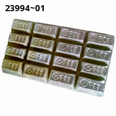 Оловянный баббит ГОСТ 1320-74. Олово Б88. Размер 15