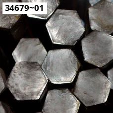 Титановый шестигранник ГОСТ 26492-85. Титан 5В. Размер 24