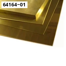 Латунная плита ГОСТ 2208 - 2007. Латунь Л63. Размер 25